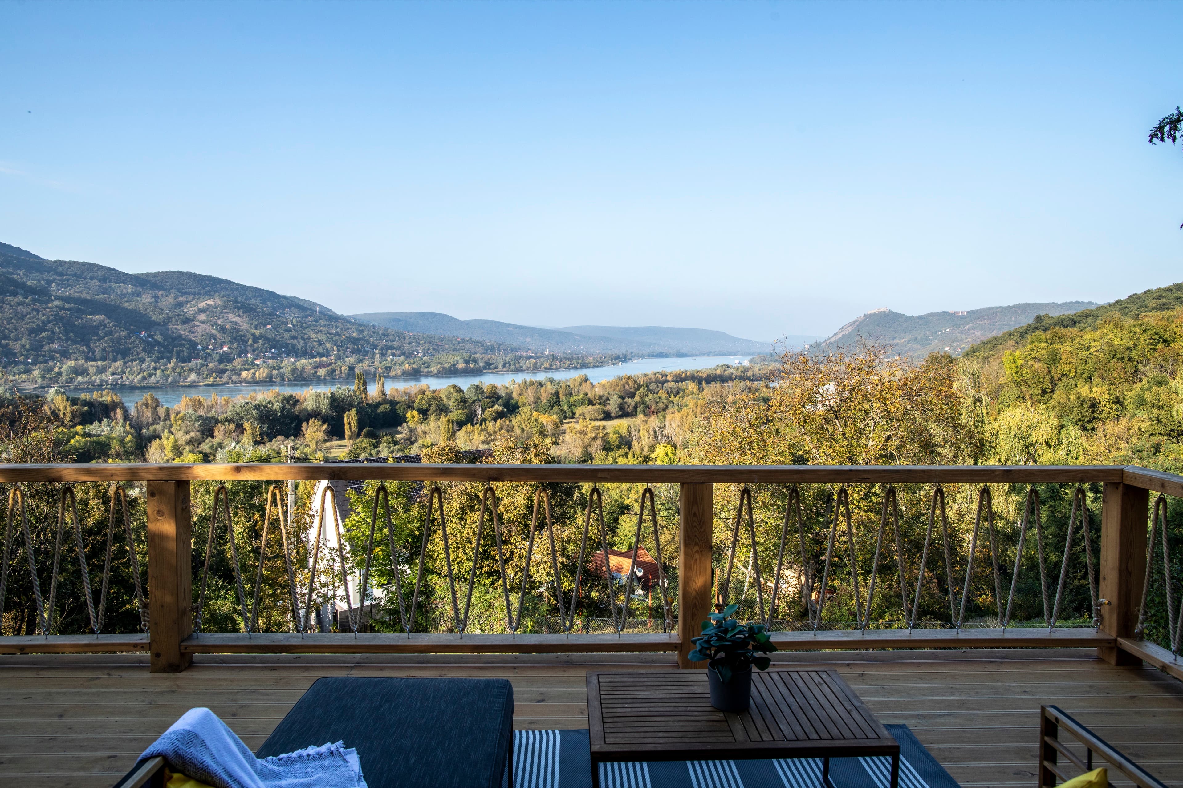 Nordika terrace with panorama