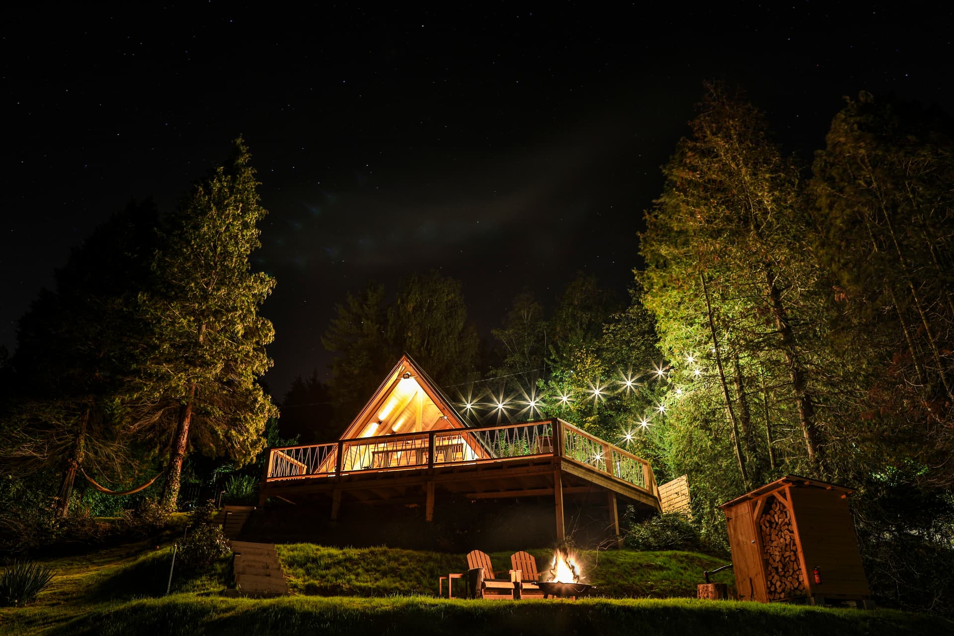 cabin from outside